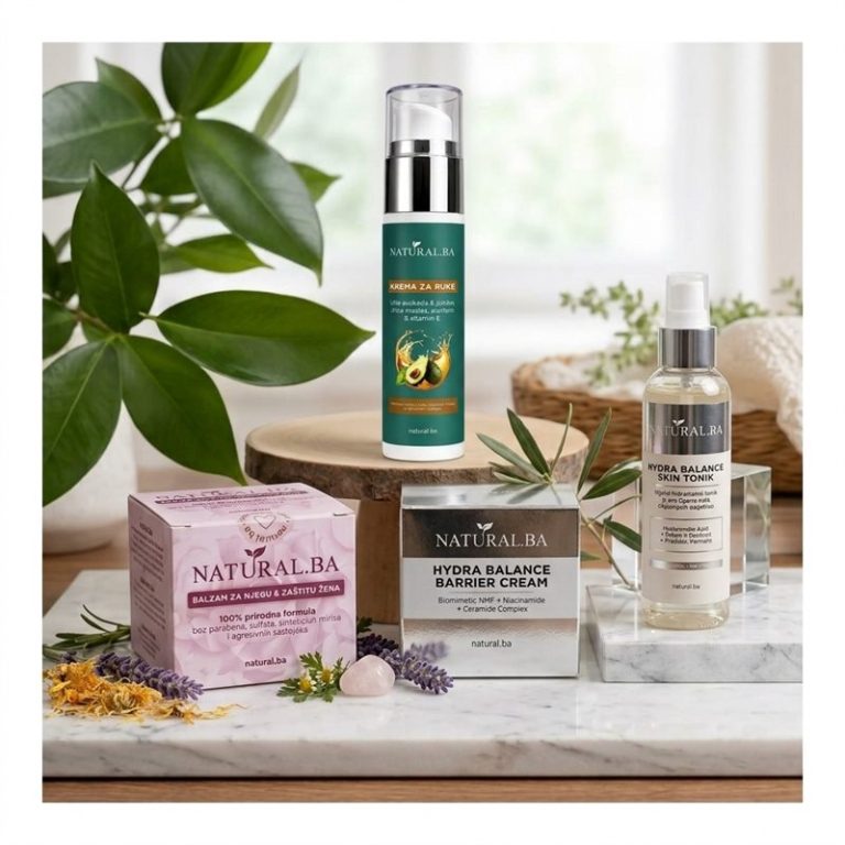 Natural poklon paket luksuzni set prirodne farmaceutske njege